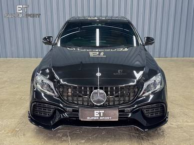 Mercedes W205 Convert C65 Bumper Diffuser Bodykit