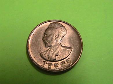 Ethiopia 1 Cent 1944 (BU) [Kod : A1843]