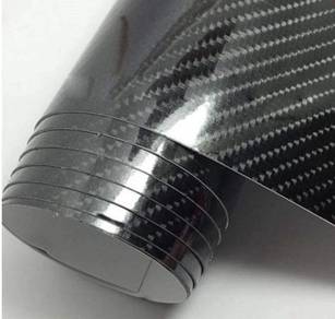 SC44 5D 6D High Glossy Shiny Carbon Fiber Pattern