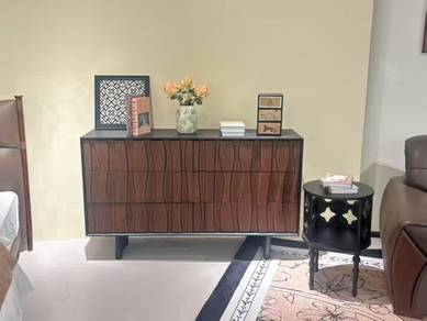 Nordic Halo Solid Wood Chest Of Drawer
