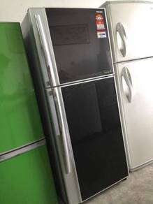 Black Toshiba Fridge Ice Peti Sejuk Freezer Ais