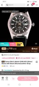 Jam Tangan Tomaz Mewah ada waranti