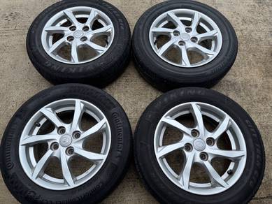 Rim second 14 myvi baru siap tayar viva myvi axia