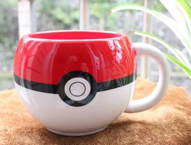Poke Ball Cup Mug Cawan