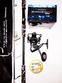 Seahawk strike wolf 4000 combo gachiri solid rod
