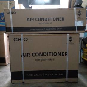 Aircond 1.0hp ChiQ siap pasang F82