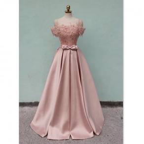 Pink party dinner dress prom wedding gown RBP0066