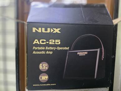 NUX AC-25 Portable Acoustic Guitar Amp 10/10
