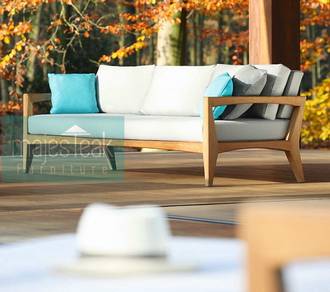 Casablanca Teak Sofa Single