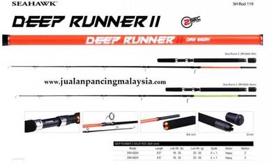 Seahawk 2021 deep runner ii spinning fishing rod