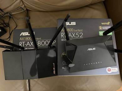 Asus Wifi6 Mesh routers (ax1800hp + ax52)
