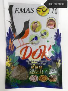 Emas10 DOK Makanan Burung Bird Feed Food 300gram