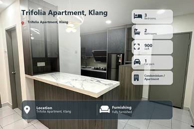 Apartment For Rent in Trifolia Apartment