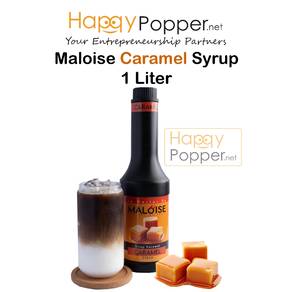 Maloise Caramel Syrup 1 liter Drinks