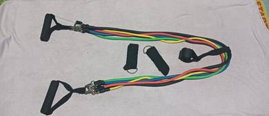 [PRELOVED] Workout Resistance Band Set Full Set