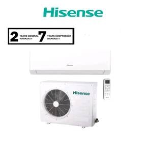 Hisense 2.0hp Inverter air cond free install (NEW)