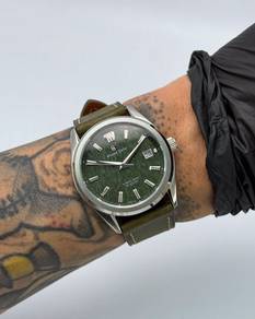 Custom Seiko Mod 40mm GS Olive Green Birch