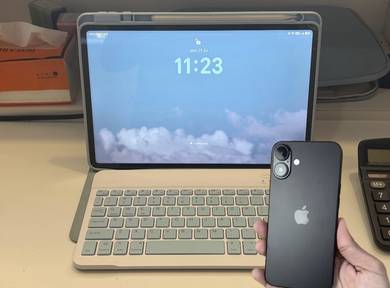 iphone 16 & honor pad 10