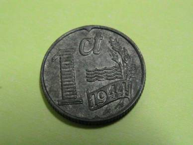 Netherlands 1 Cent 1944 (Kod : A1371)