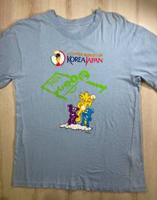 2002 World Cup Light Blue Tee #BW Used