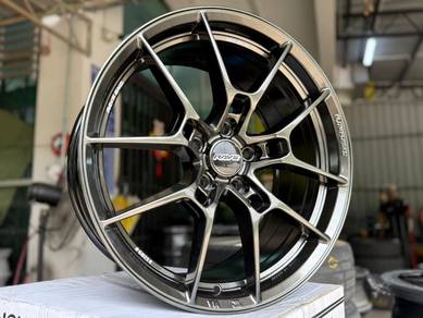 Sport Rim Baru 18 Rays G025 Hyper Black Siap Trade