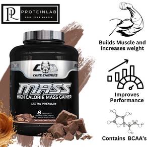 Core Champs Mass Gainer (CHOCO PEANUT BUTTER) 6lbs