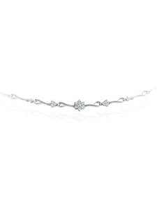 750 White Gold Bracelet EC00103WGB