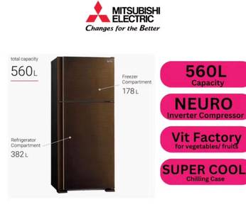 Mitsubishi Electric 560L Inverter Refrigerator