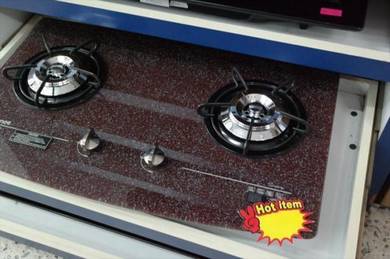 New 2 Burner Glass Hob Morca Colour