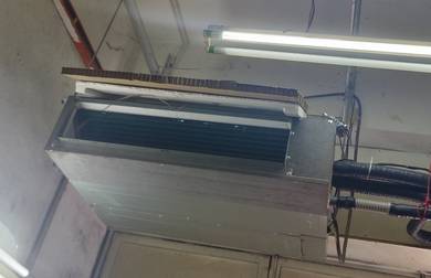 Panasonic ceiling conseal ducted aircond 3hp