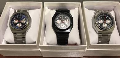 POEDAGAR Watch Waterproof Stainless Steel