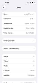 Iphone 15 Plus - 128gb