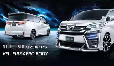 Toyota vellfire 2018 2022 modellista bodykit pp zg