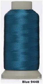 Blue 9448 Embroidery Machine Thread Benang Sulam