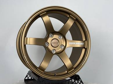 NEW 18 OD Forged TE37 Bronze Rim Type R FL5 FK8
