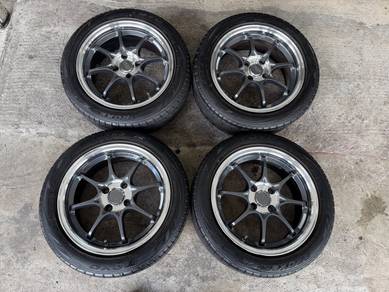 Rim ce28SL 15 inch flow forming tayar toyo 70%
