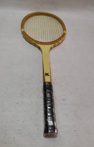 Vintage Kawasaki Number One Wood Wooden Tennis Rac