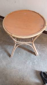meja buluh.....rattan