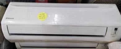 Daikin 1.5hp air cond free install (Used)