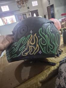 handpainted helmet