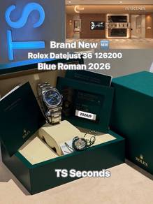 Rolex Oyster Perpetual Datejust 36mm Blue Roman