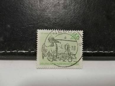 1969 Germany Stamp Zoo Bird, Pelican