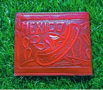 Mexico leather wallet