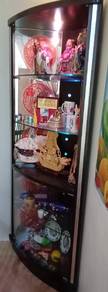 Corner display cabinet