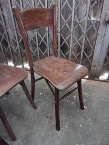 kopitiam antique wooden chair