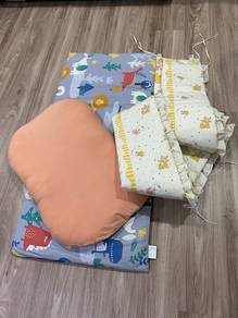 Preloved Baby Cot Mattress/Cot Bumper/Lounger