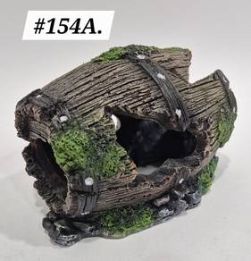 Aquarium Ornament AD-154A Barrel Fish Ikan Deco