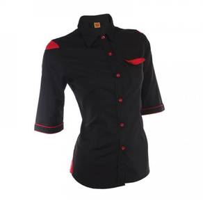 Baju Korporat Oren Sport Ladies F1 2902 Black