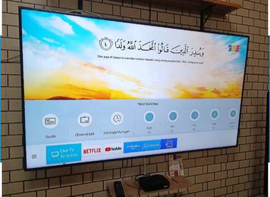 Samsung smart tv 4k uhd crystal 50inci