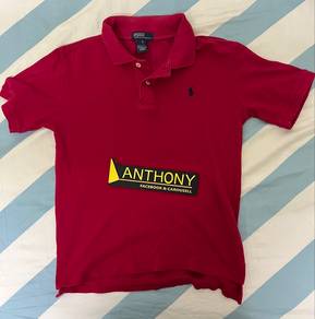 Ralph Lauren women classic logo polo tee - L size